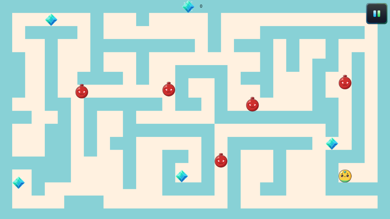 Gem Maze Escape - Construct 3 Game (HTML5, AdMob, C3P)